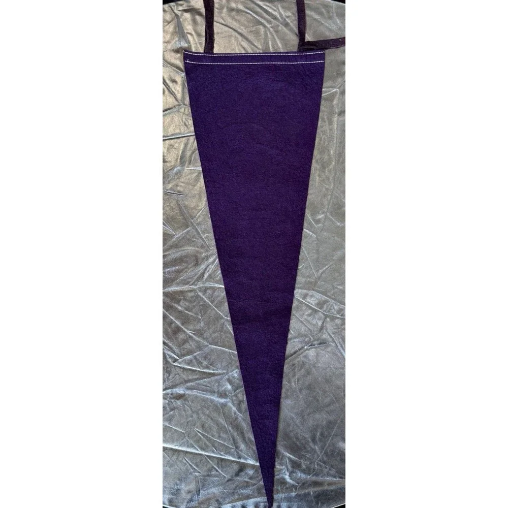 Vintage Dickson Mounds State Park Lewiston Illinois Pennant Flag Native American